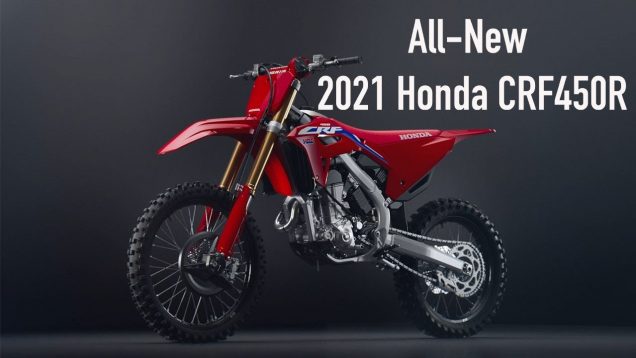 HONDA CRF 450 R 2021 video