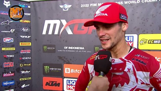 MXGP in compagnia di Giacomo Gariboldi Team HRC Honda