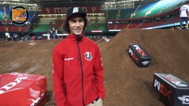 WSX World Supercross Championship primo round classe WSX 450 Cardiff Inghilterra